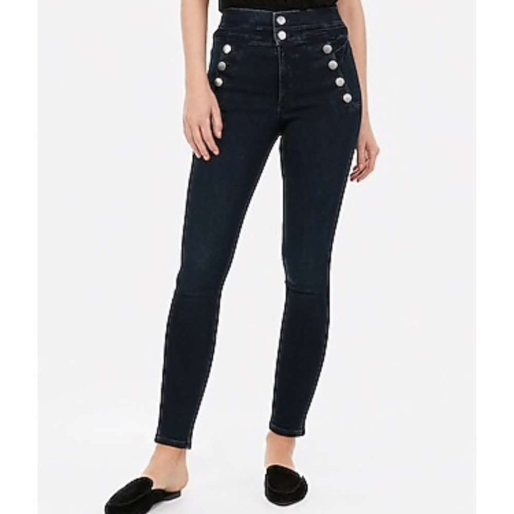 High waisted Express Jeggings